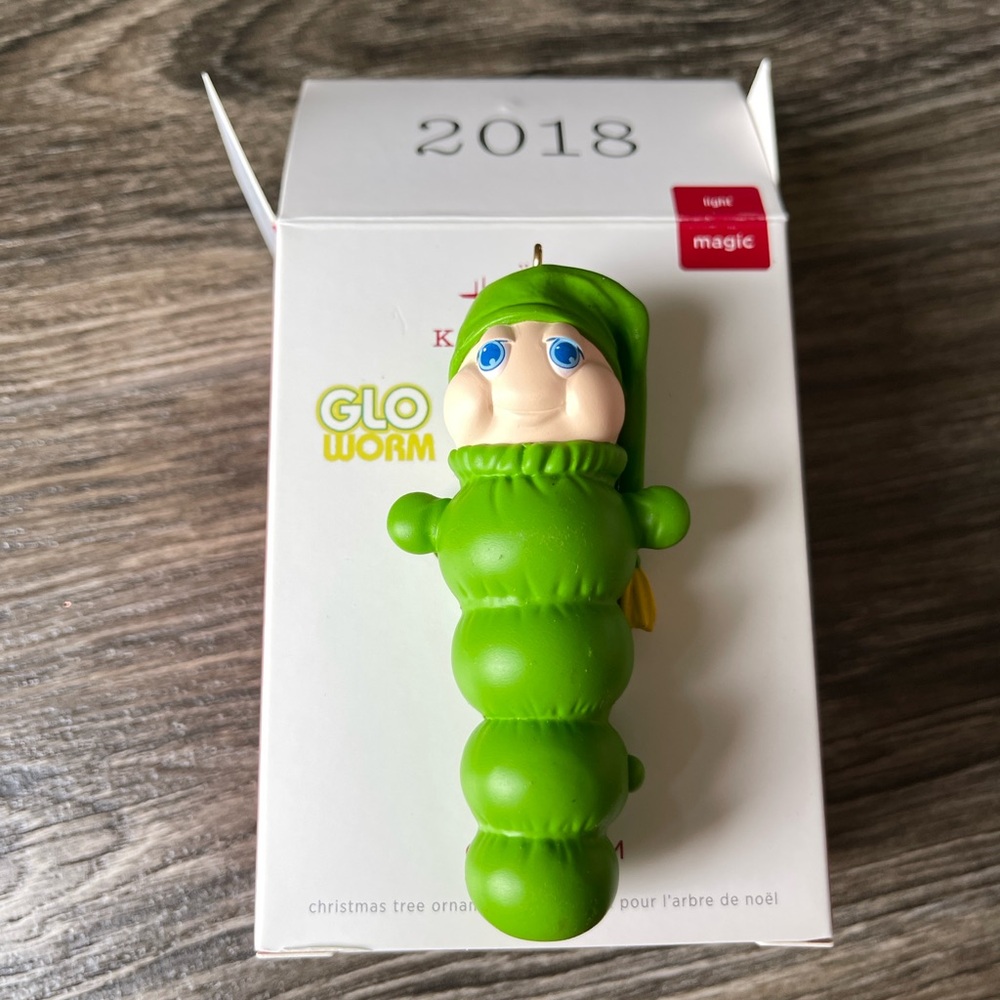 Hallmark gloworm ornament 2018